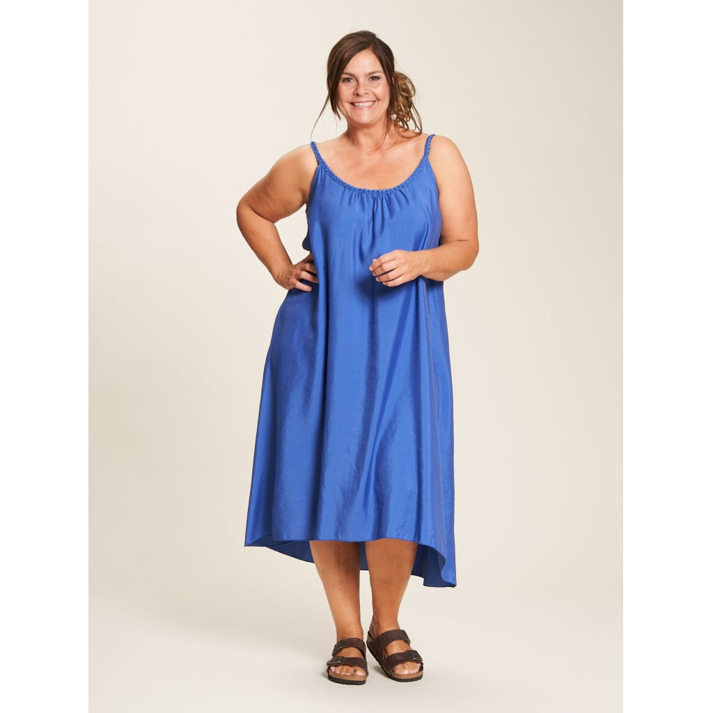 Gozzip Woman Amalie Dress Dress Royal Blue
