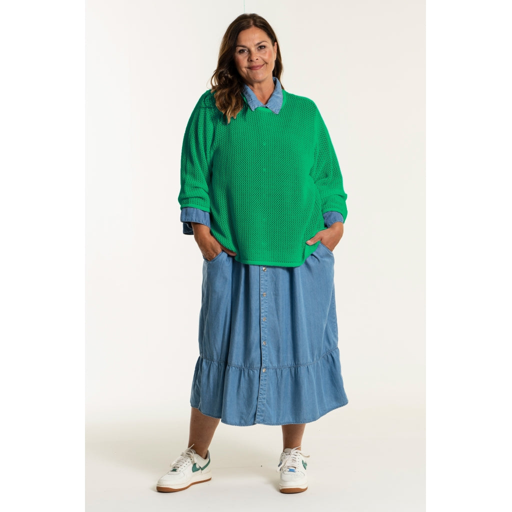 Gozzip Woman Carolina Sweater - FLERE FARVER Sweater Absinthe Green