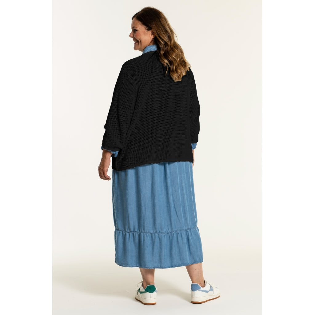 Gozzip Woman Carolina Sweater - FLERE FARVER Sweater Black