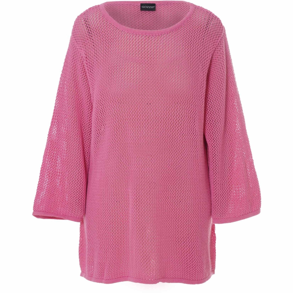Gozzip Woman Carolina Sweater - FLERE FARVER Sweater Bubblegum