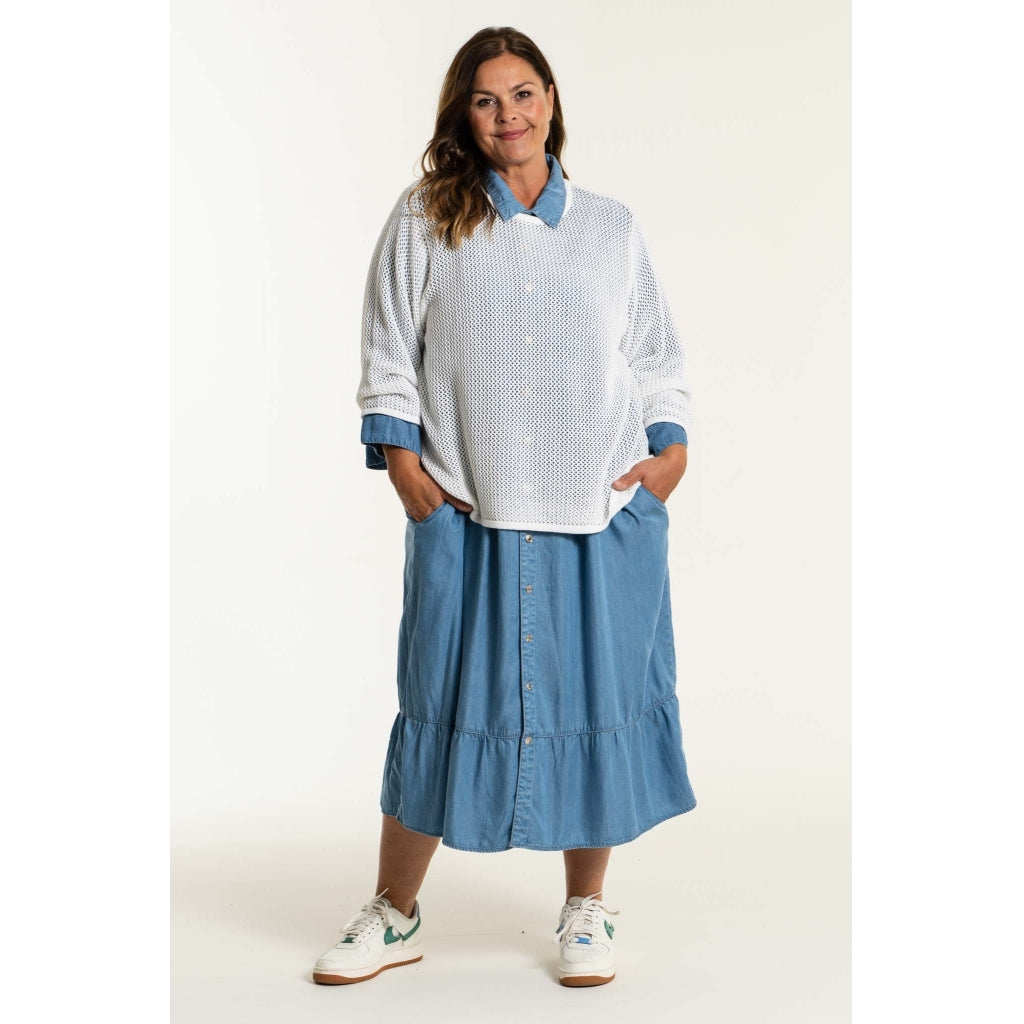 Gozzip Woman Carolina Sweater - FLERE FARVER Sweater Off-White