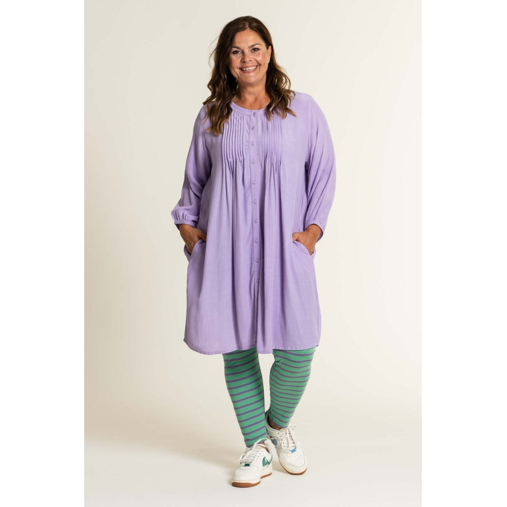 Gozzip Woman Ellen Leggings - FLERE FARVER Leggings Absinthe green/Purple