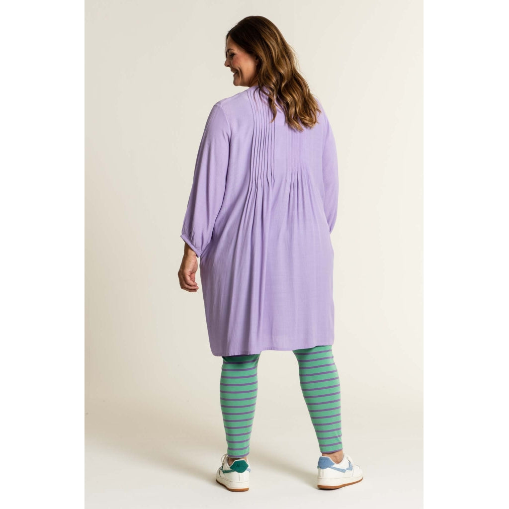 Gozzip Woman Ellen Leggings - FLERE FARVER Leggings Absinthe green/Purple