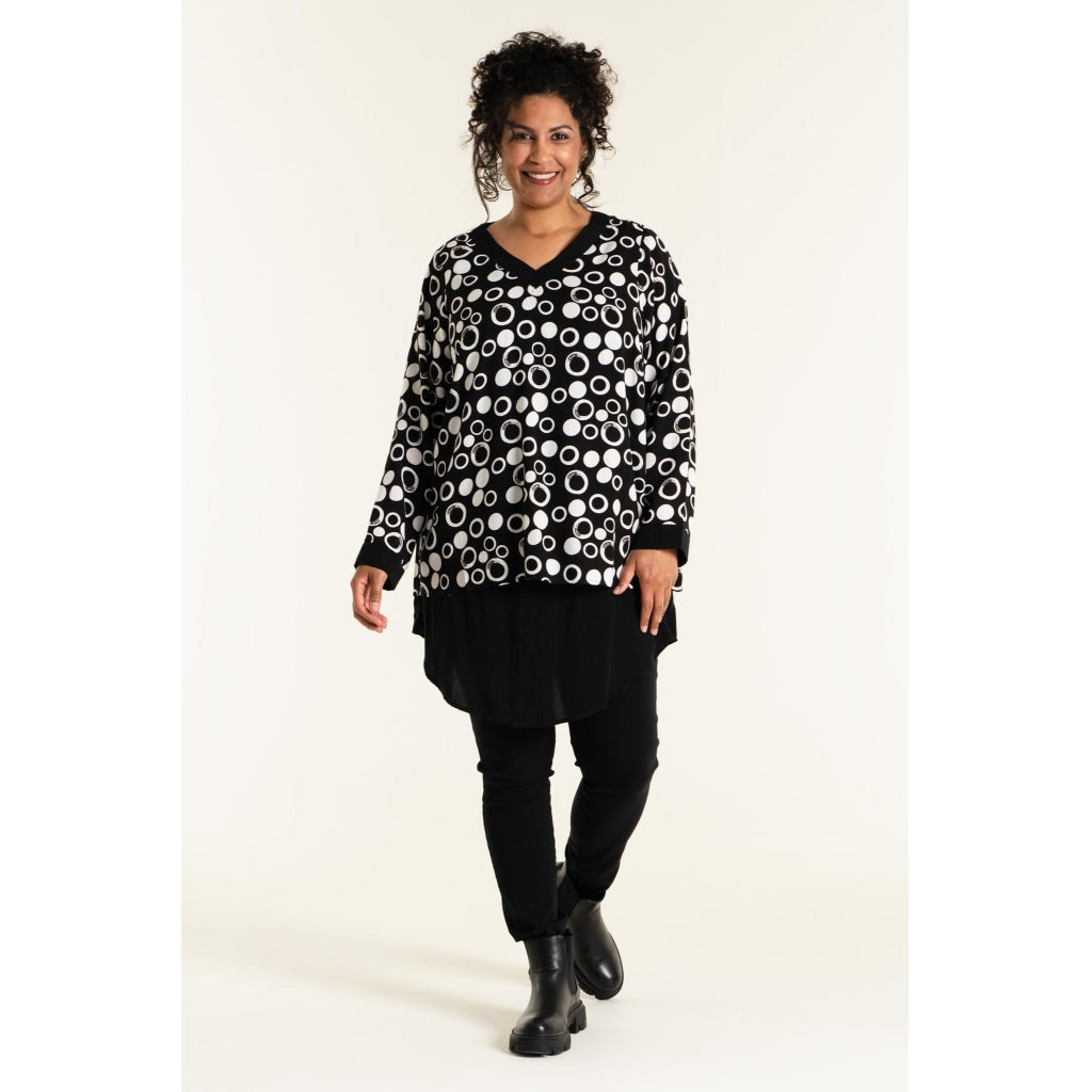 Studio Frida Blouse Blouse Black/White