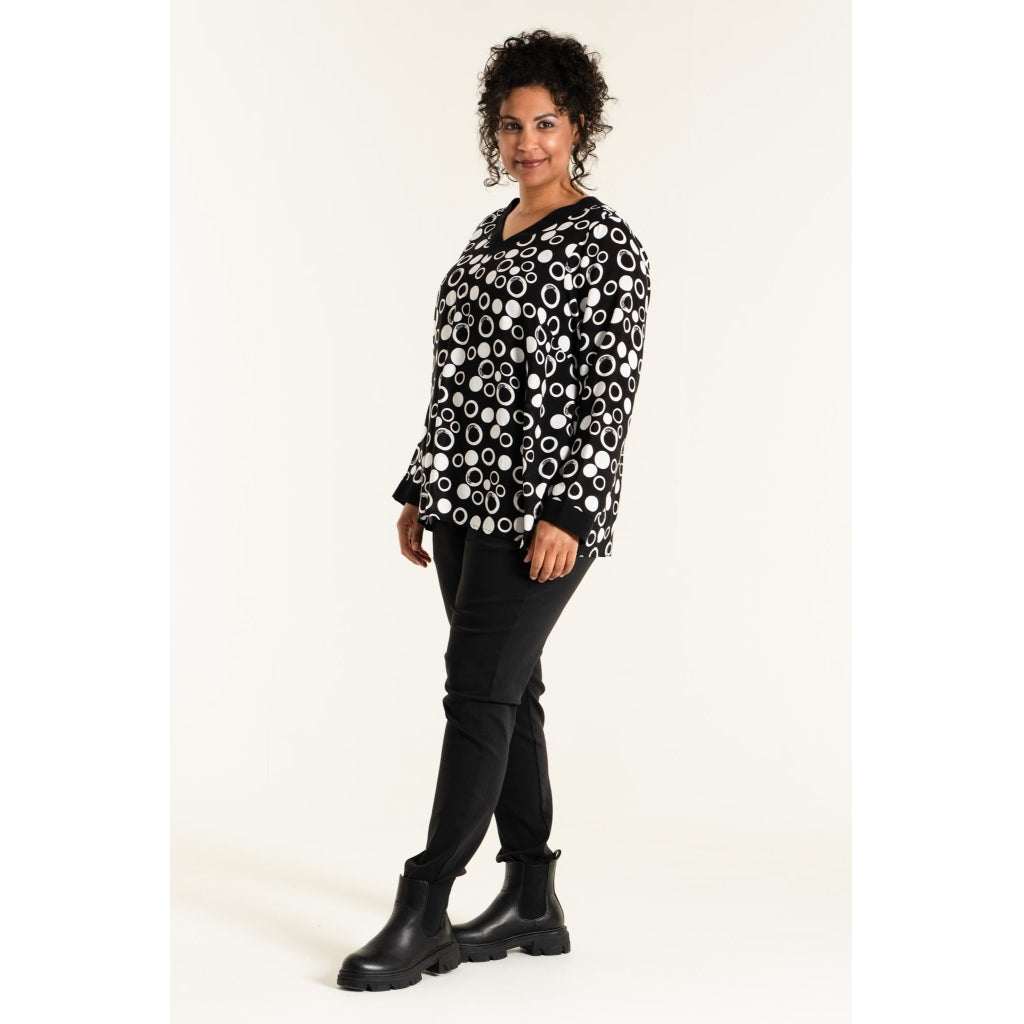 Studio Frida Blouse Blouse Black/White