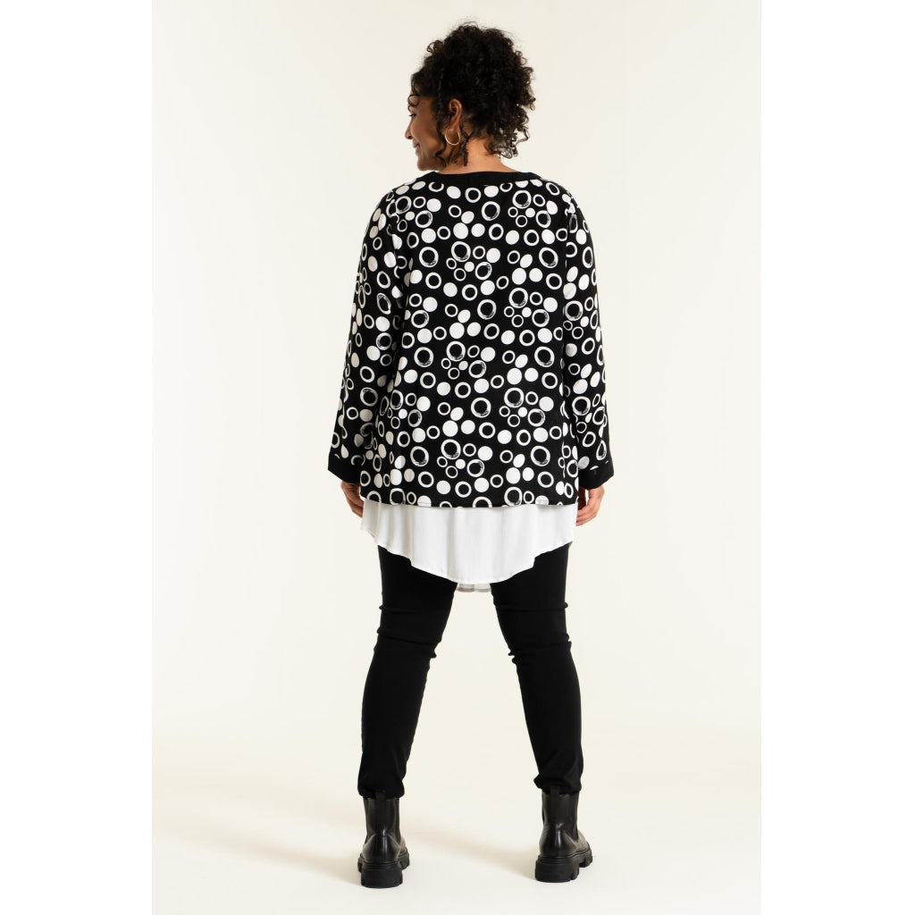 Studio Frida Blouse Blouse Black/White