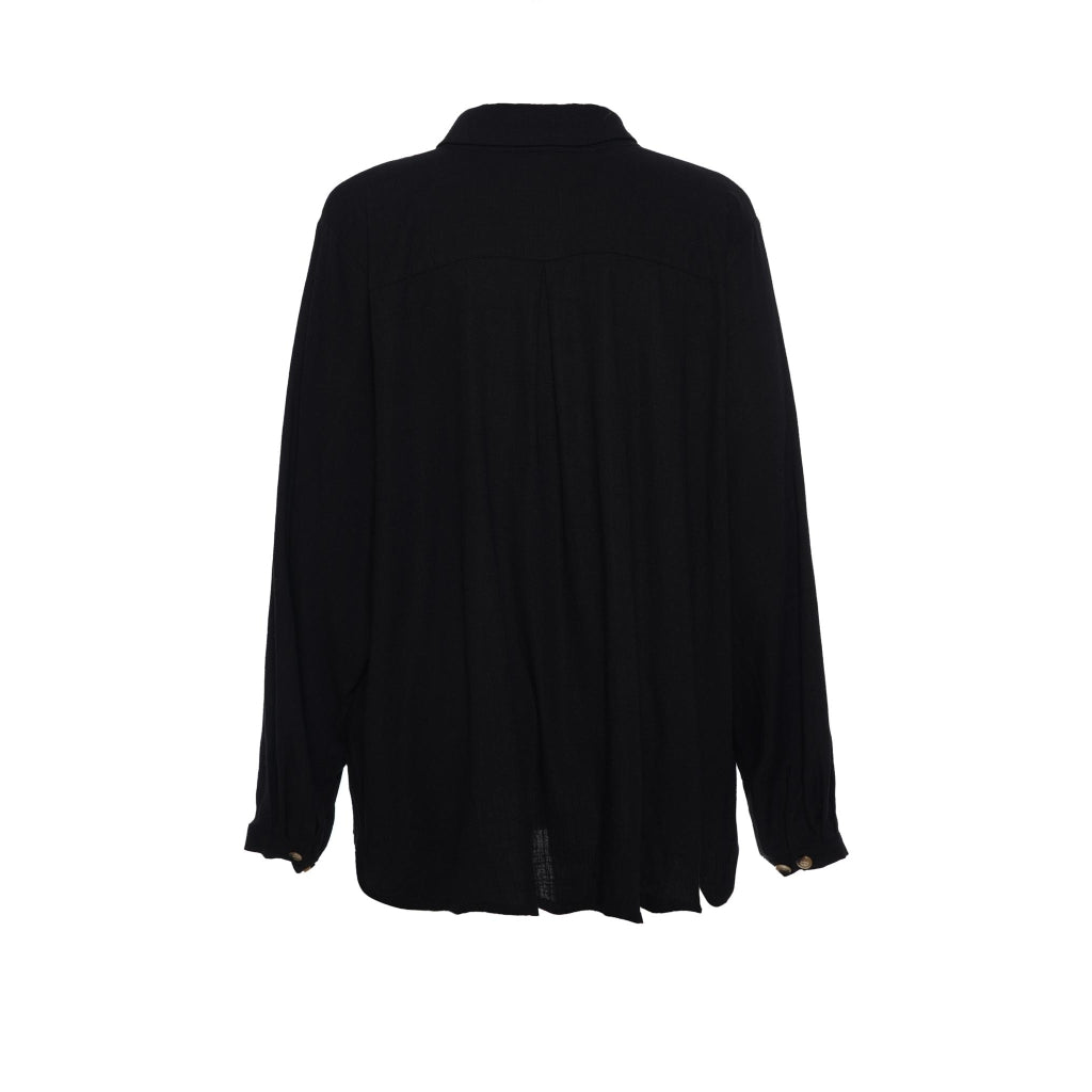 Gozzip Woman Karina Shirt Blouse - FLERE FARVER Shirt Blouse Black