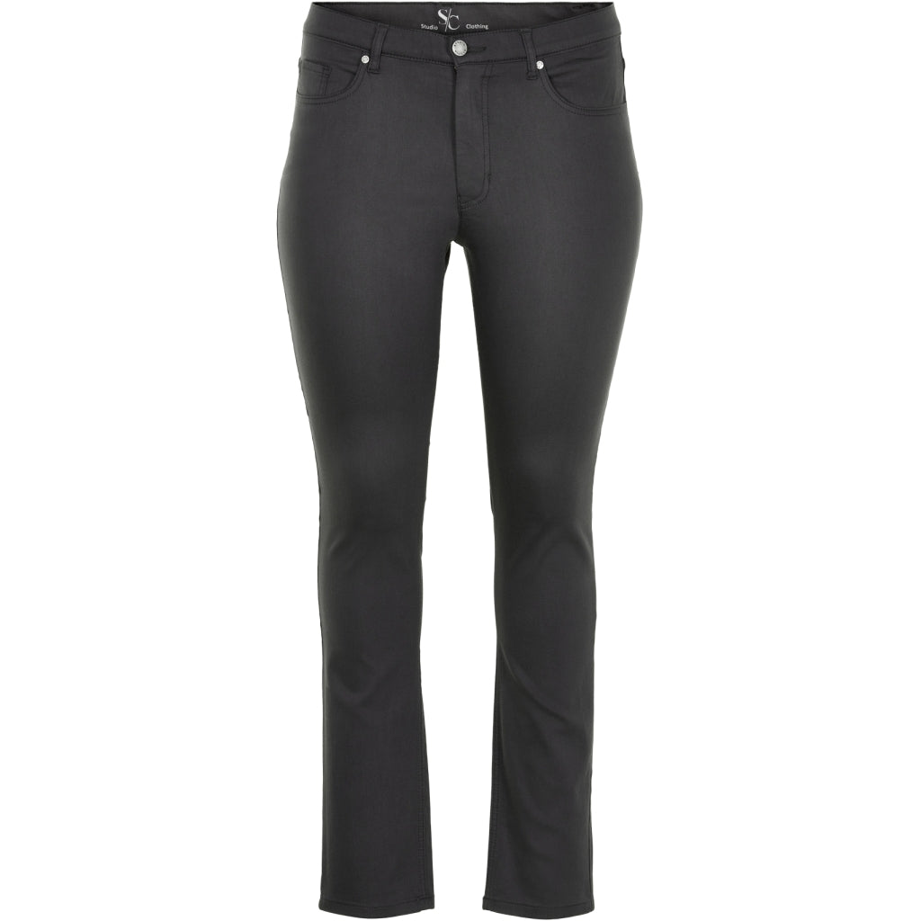 Studio Klassisk sorte jeans fra STUDIO CLOTHING Trousers Grey Carmen Length 30"