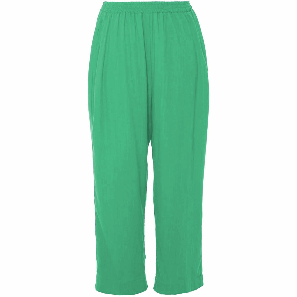 Gozzip Woman Lissi Loose Pants - FLERE FARVER Loose Pant Absinthe Green