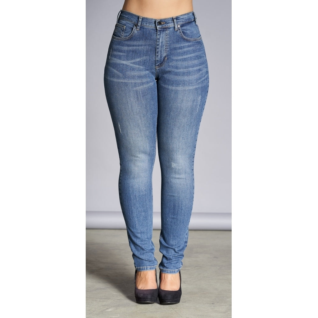 Studio Lys denim jeans fra STUDIO CLOTHING Jeans Stone Washed Ashley Length 32''