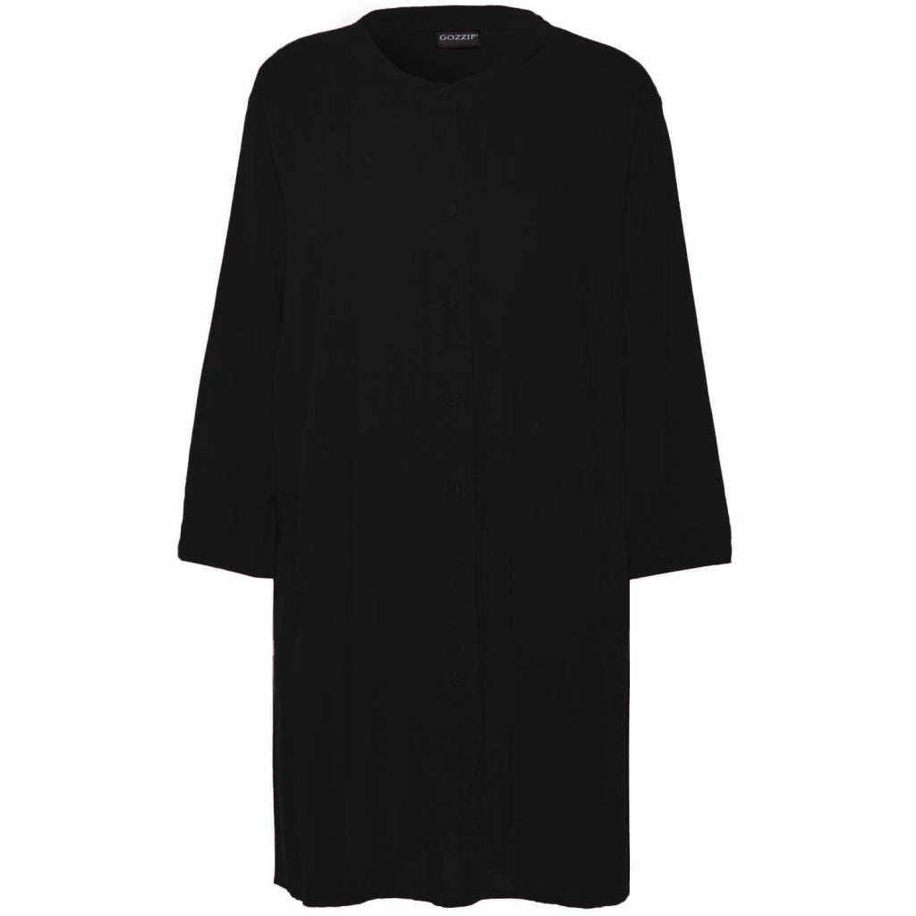 Gozzip Woman Monna Shirt Tunic - FLERE FARVER Shirt Tunic Black