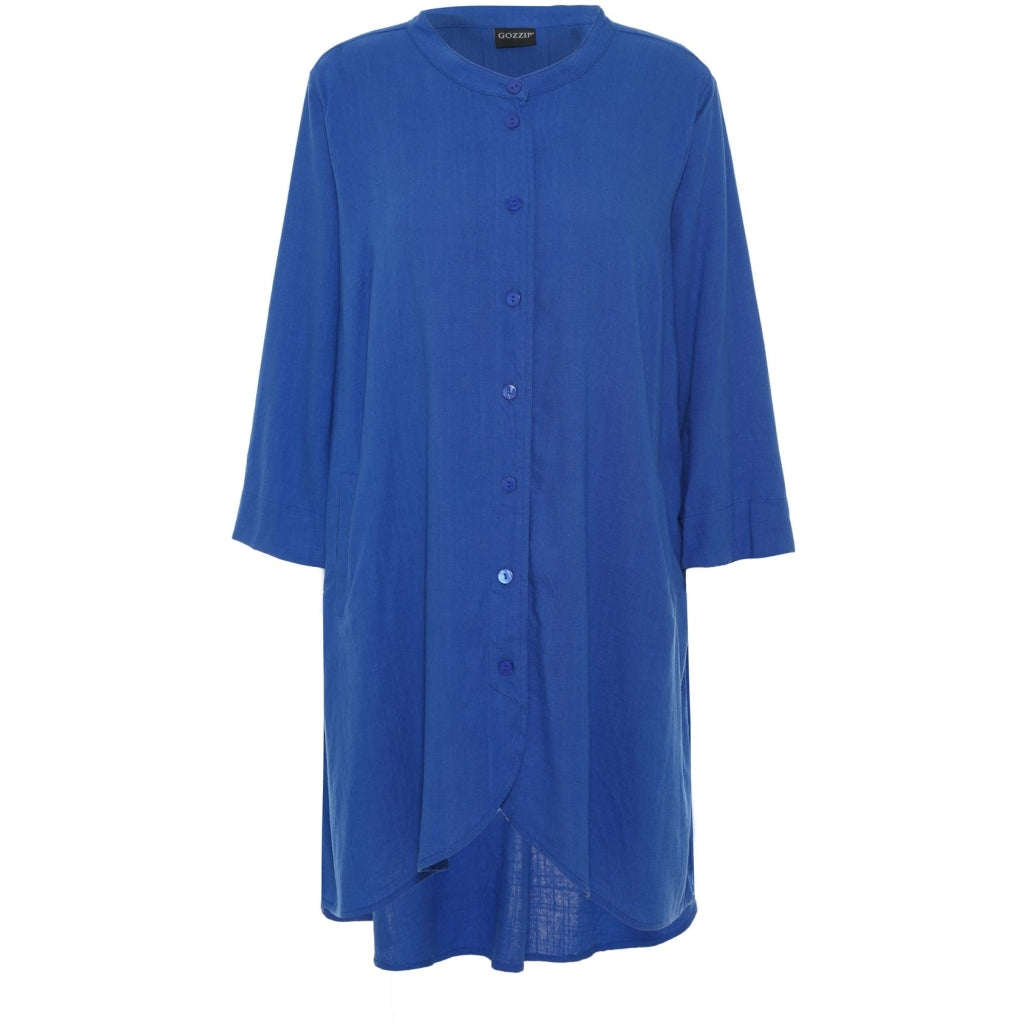 Gozzip Woman Monna Shirt Tunic - FLERE FARVER Shirt Tunic Blue