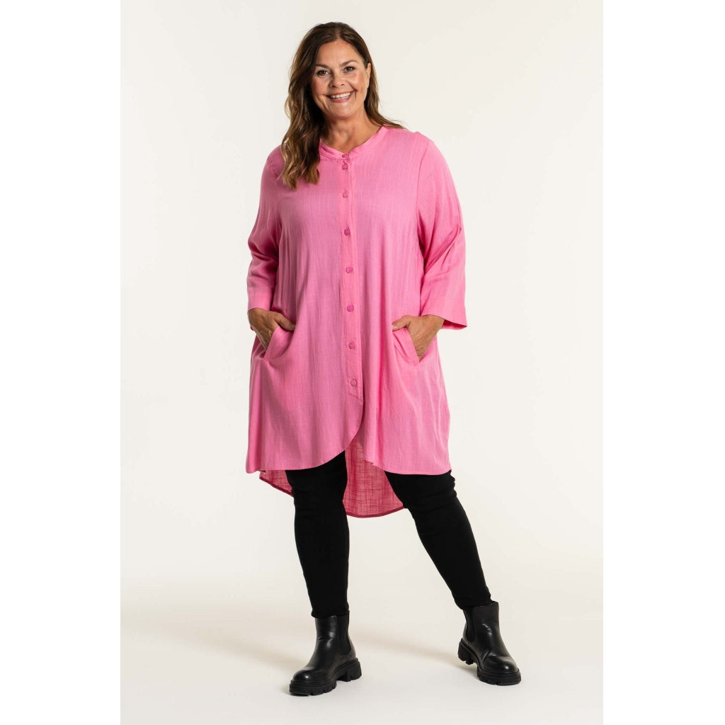 Gozzip Woman Monna Shirt Tunic - FLERE FARVER Shirt Tunic Bubblegum