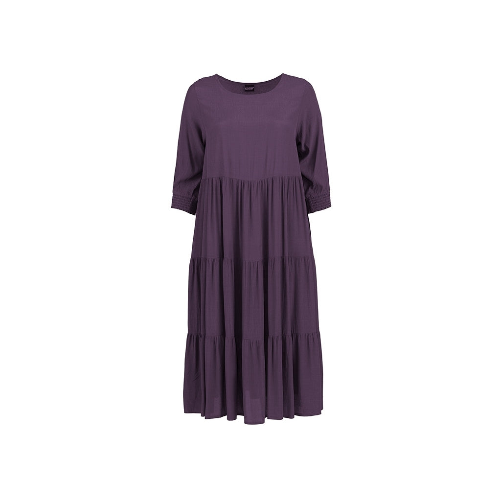 Gozzip Woman Sussie Long Dress - FLERE FARVER Long Dress Violet