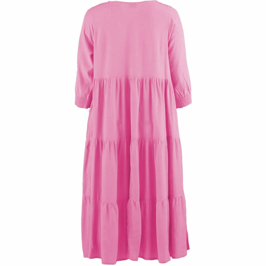 Gozzip Woman Sussie Long Dress - FLERE FARVER Long Dress Bubblegum