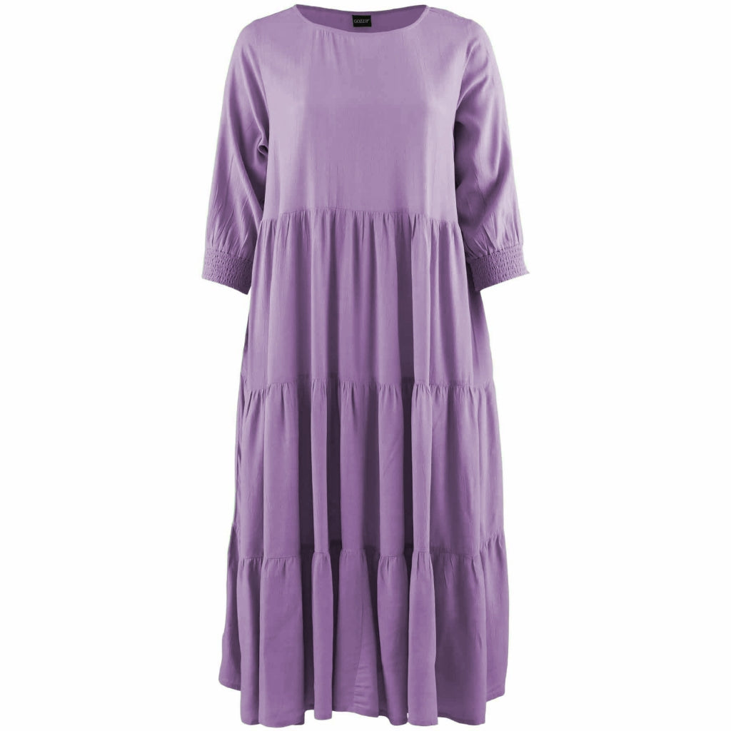 Gozzip Woman Sussie Long Dress - FLERE FARVER Long Dress Purple
