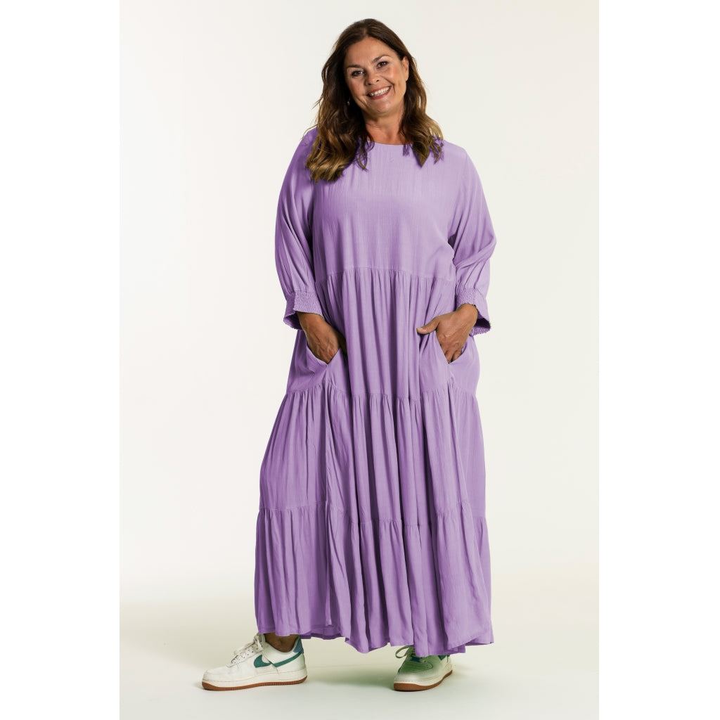 Gozzip Woman Sussie Long Dress - FLERE FARVER Long Dress Purple