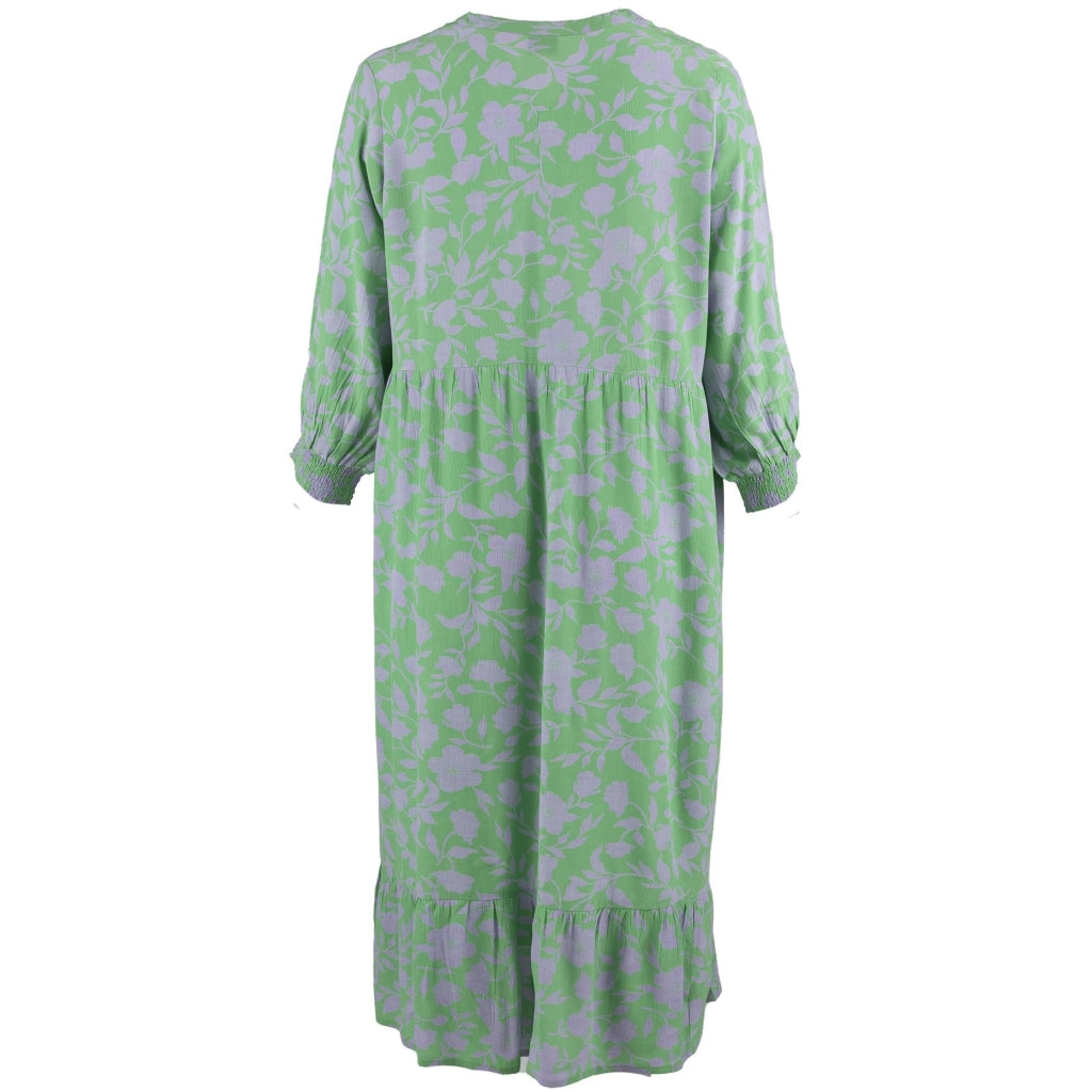 Gozzip Woman Victoria Dress Dress Green - Lilac